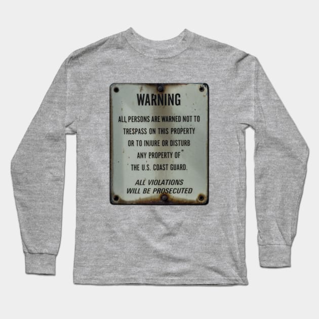 Catwalk Warning Long Sleeve T-Shirt by Enzwell